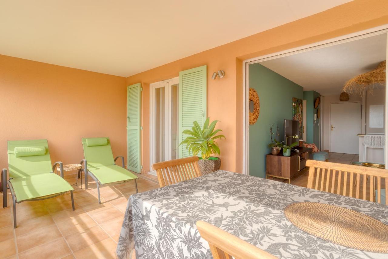 Bel Appartement Classe 3 Etoiles Борм-ле-Мімоза Екстер'єр фото